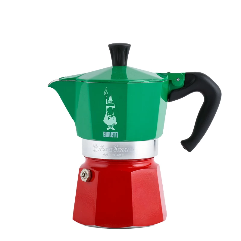 Bialetti Moka Express - 6 Tassen TRICOLORE 3 Bialetti Moka Express - 6 Tassen TRICOLORE
