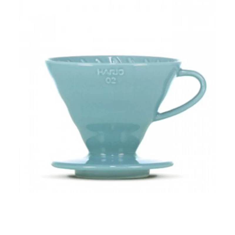 Hario V60 Coffee Dripper Keramik 02 Blue 3 Hario V60 Coffee Dripper Keramik 02 Blue