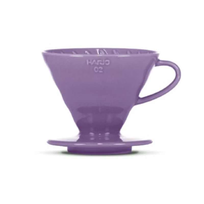Hario V60 Coffee Dripper Keramik 02 Purple 3 Hario V60 Coffee Dripper Keramik 02 Purple