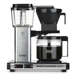 Moccamaster KBG Kaffeemaschine Select Alu Gebürstet