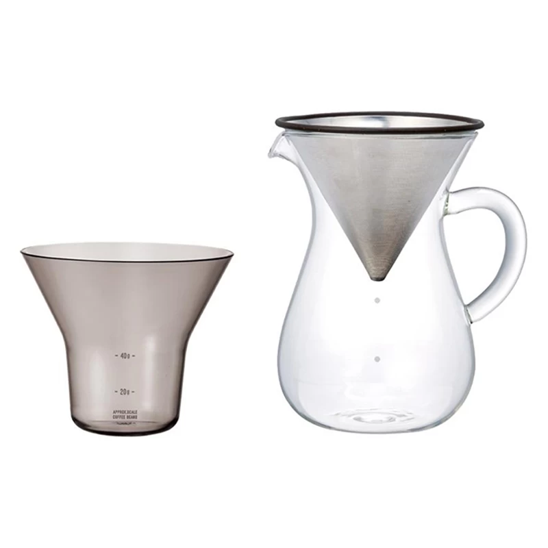 Kinto Kaffee Karaffe Set Für 4 Tassen 3 Kinto Kaffee Karaffe Set Für 4 Tassen